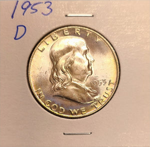 1953 Franklin Half Dollar | BU